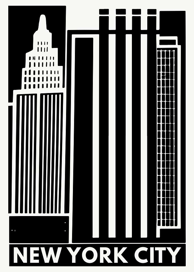 Minimal NYC Poster