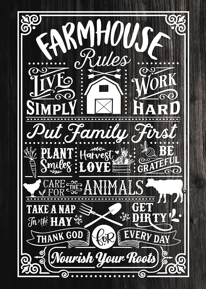 Farmhouse Rules New