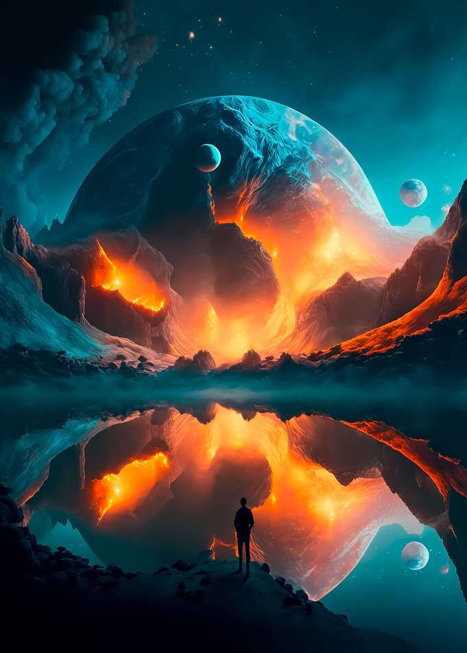 The lake