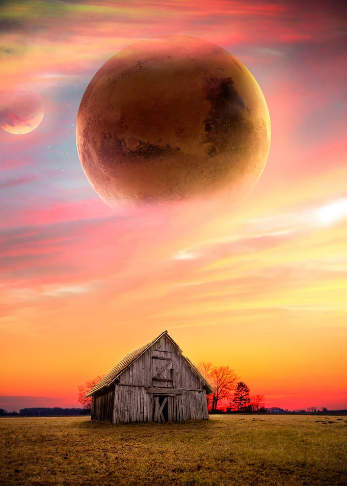 Mars Like A Sunset