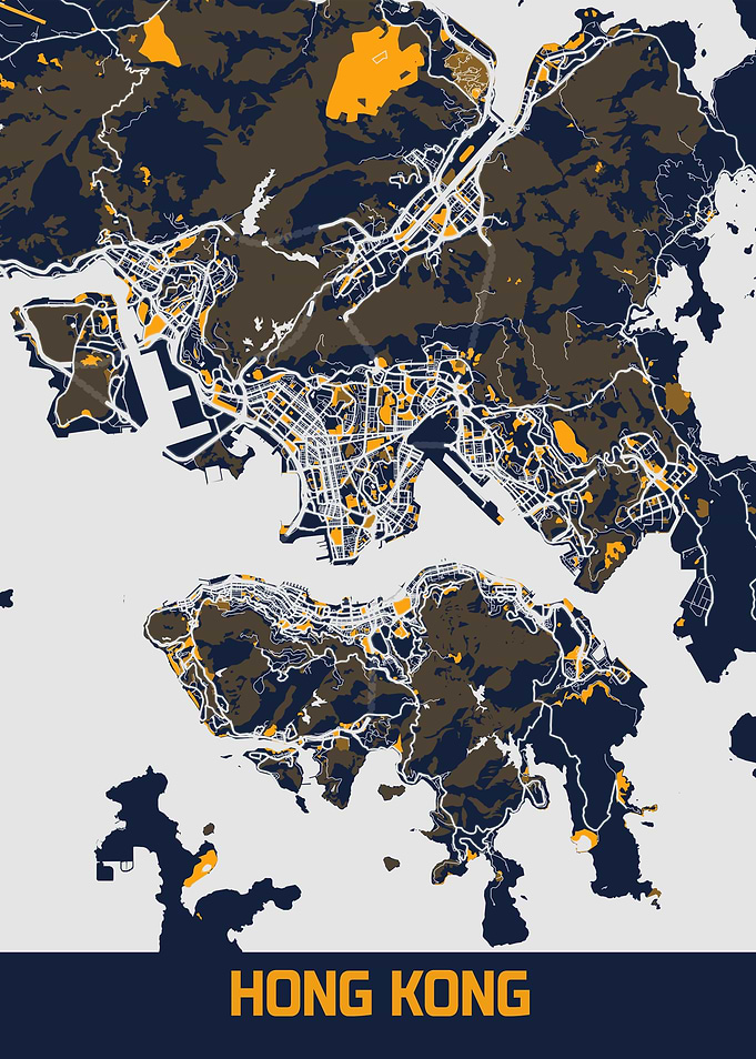 Hong Kong City Map