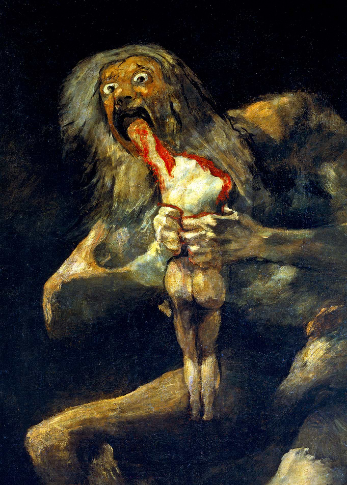 Saturn Devouring His Son