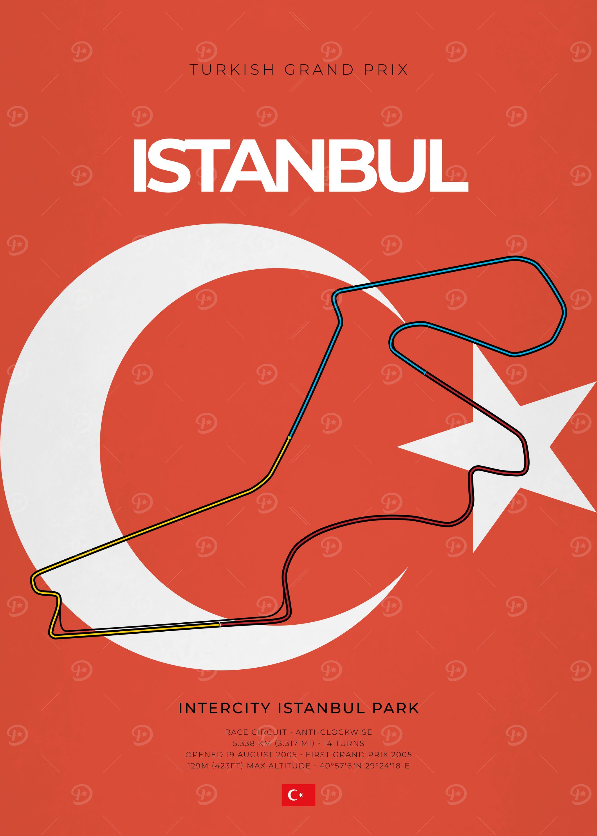 Istanbul Formula One Track