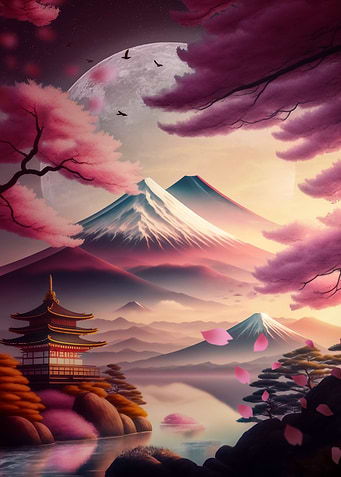 Japanese Landscape I