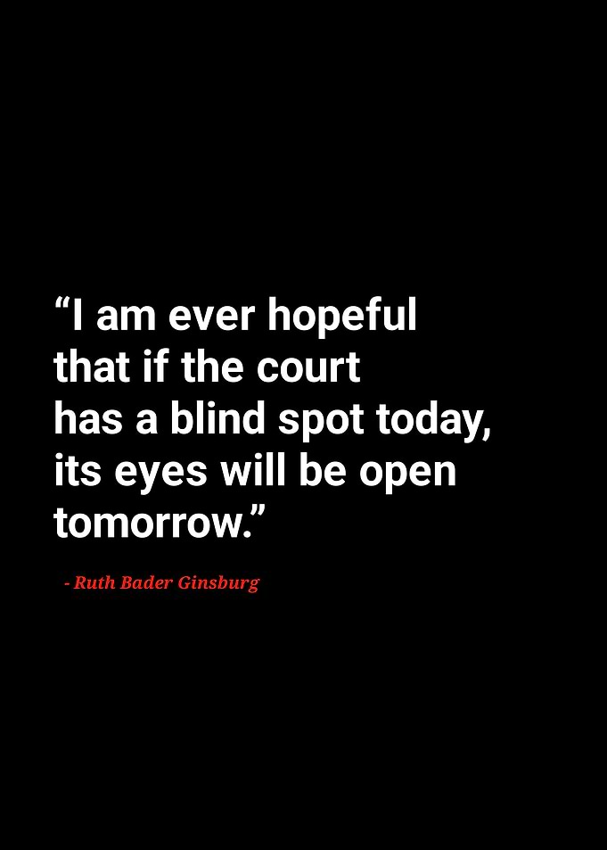 Ruth Bader ginsburg quotes