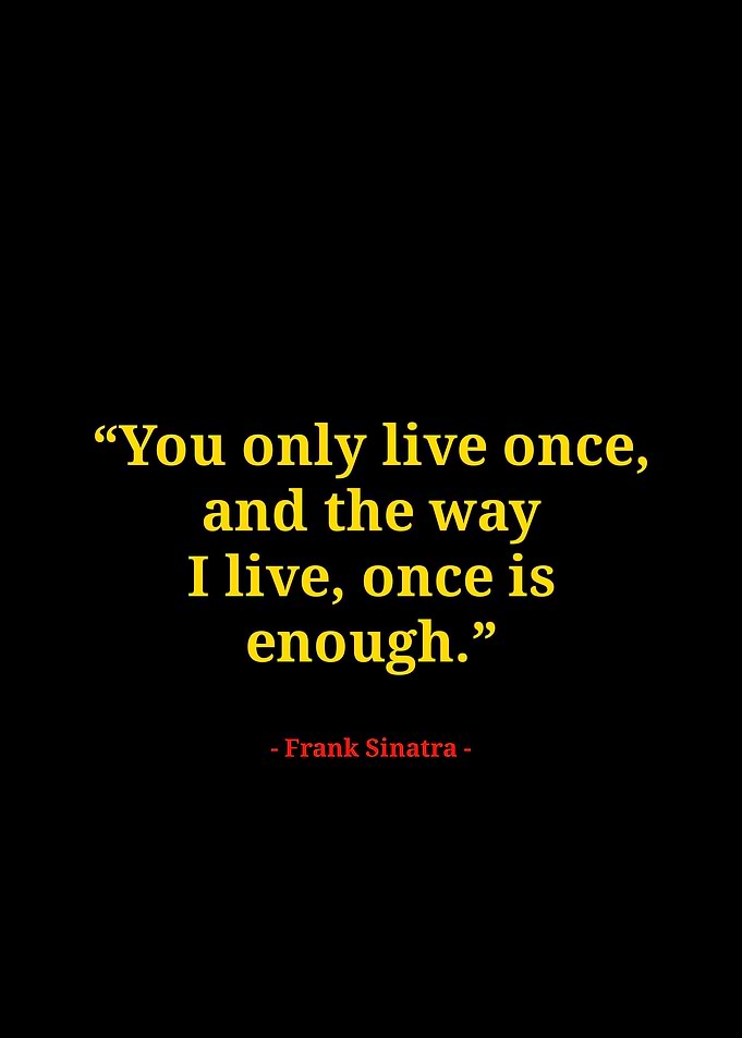 Frank Sinatra quotes