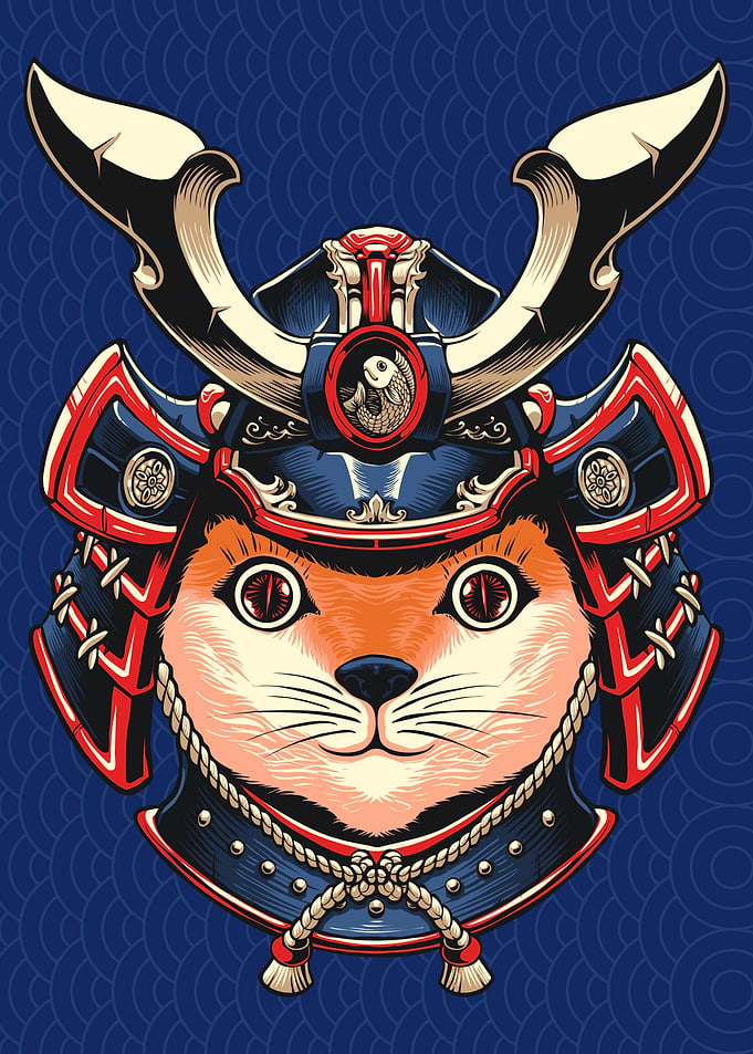 Samurai Cat