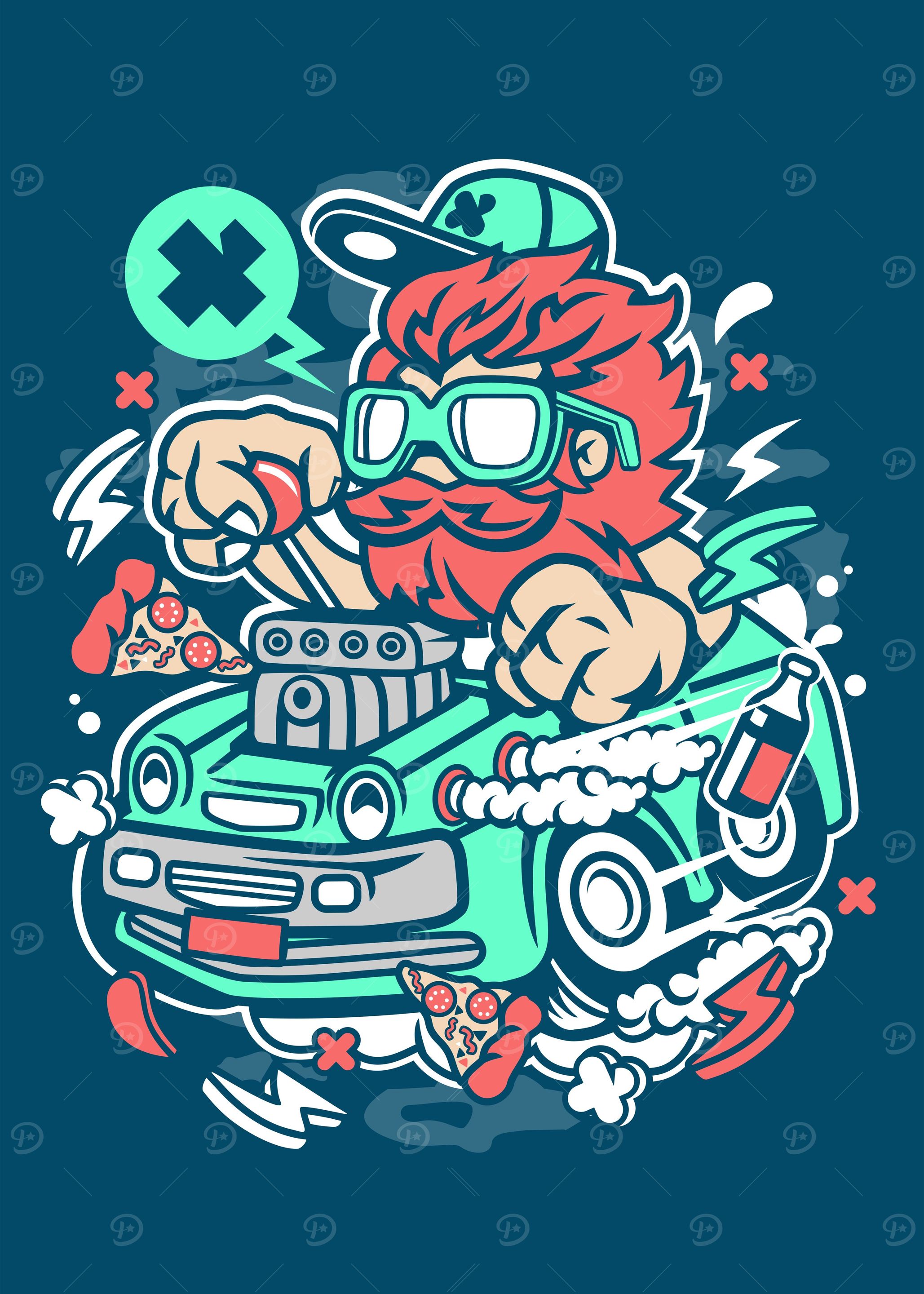 Cartoon Illustration 60