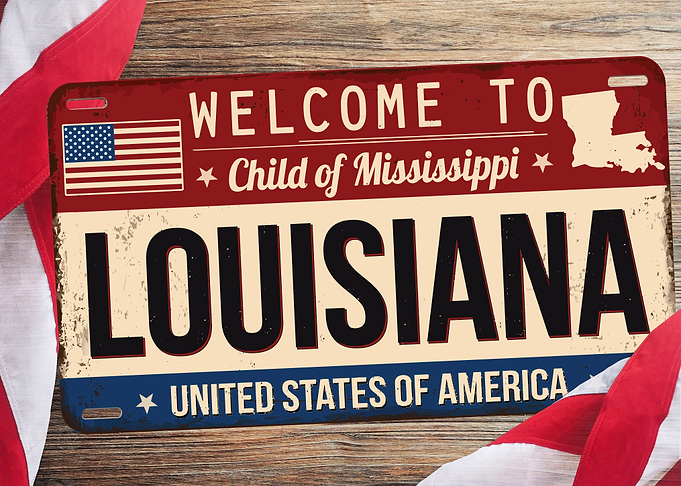 LOUISIANA PLATES