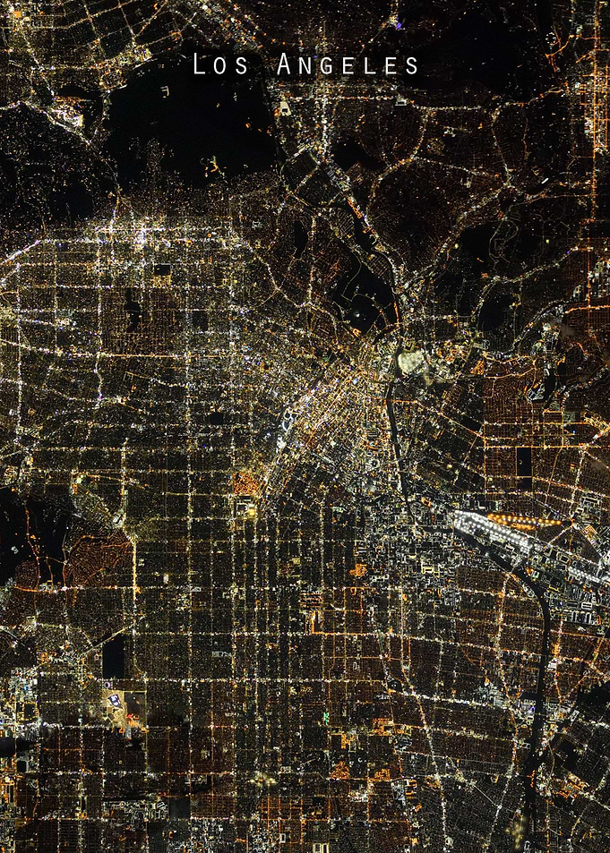 Los Angeles at night
