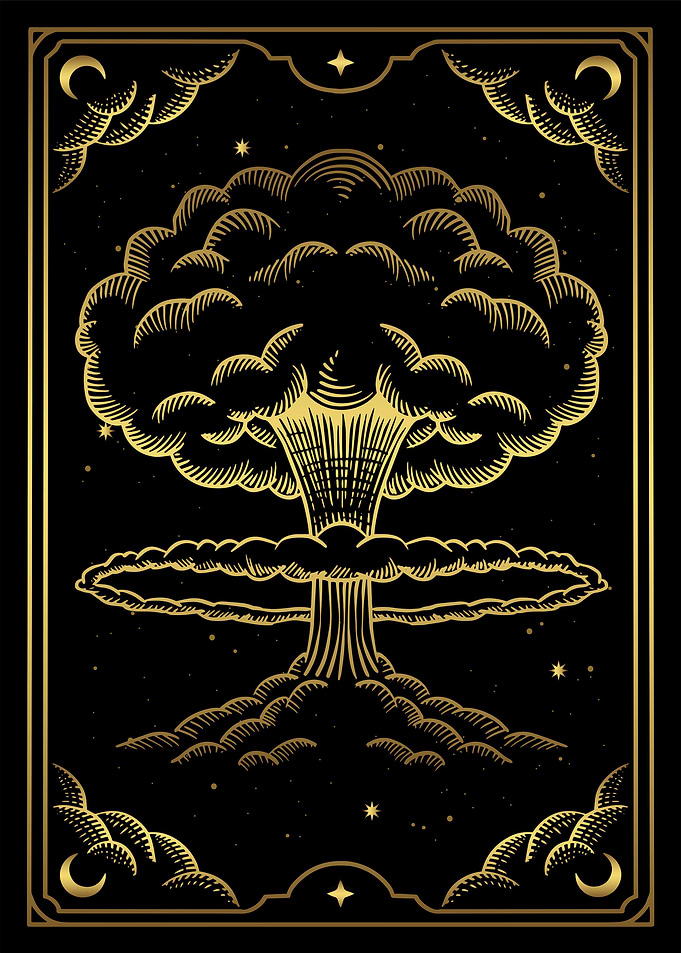 Tarot nuclear mushroom