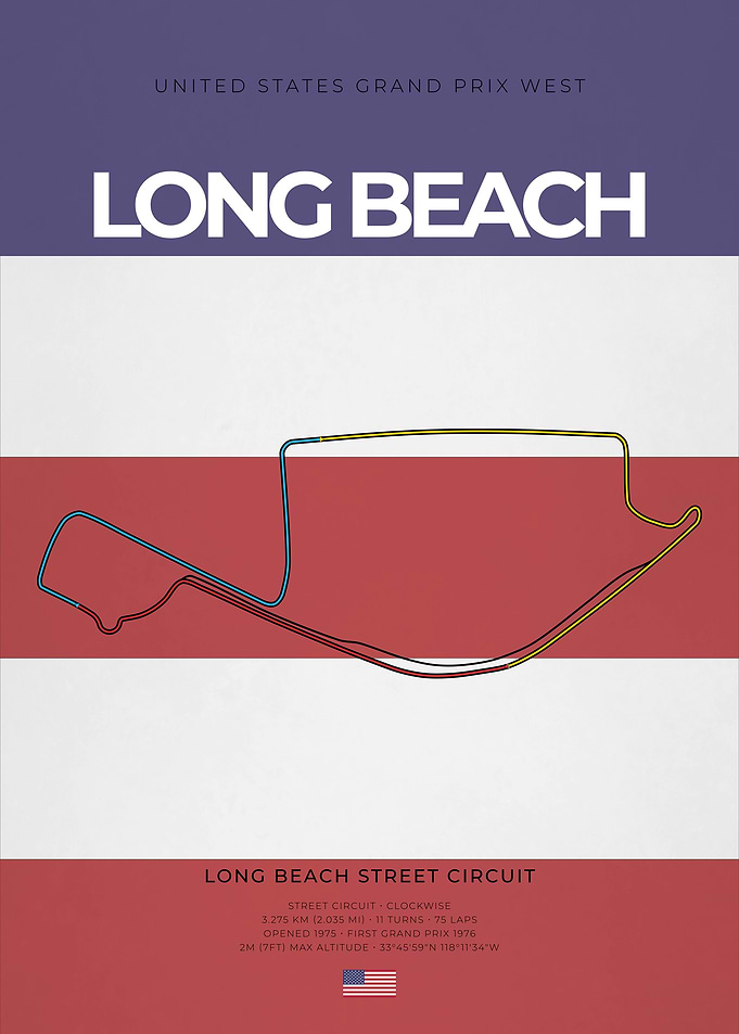 Long Beach F1 Circuit