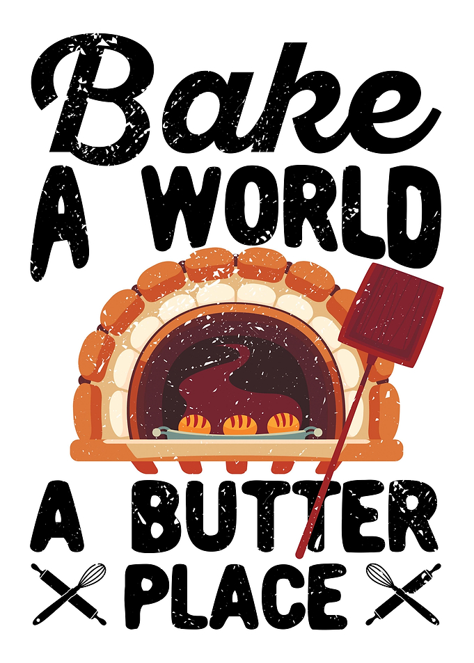 Funny Bread Baking Baker