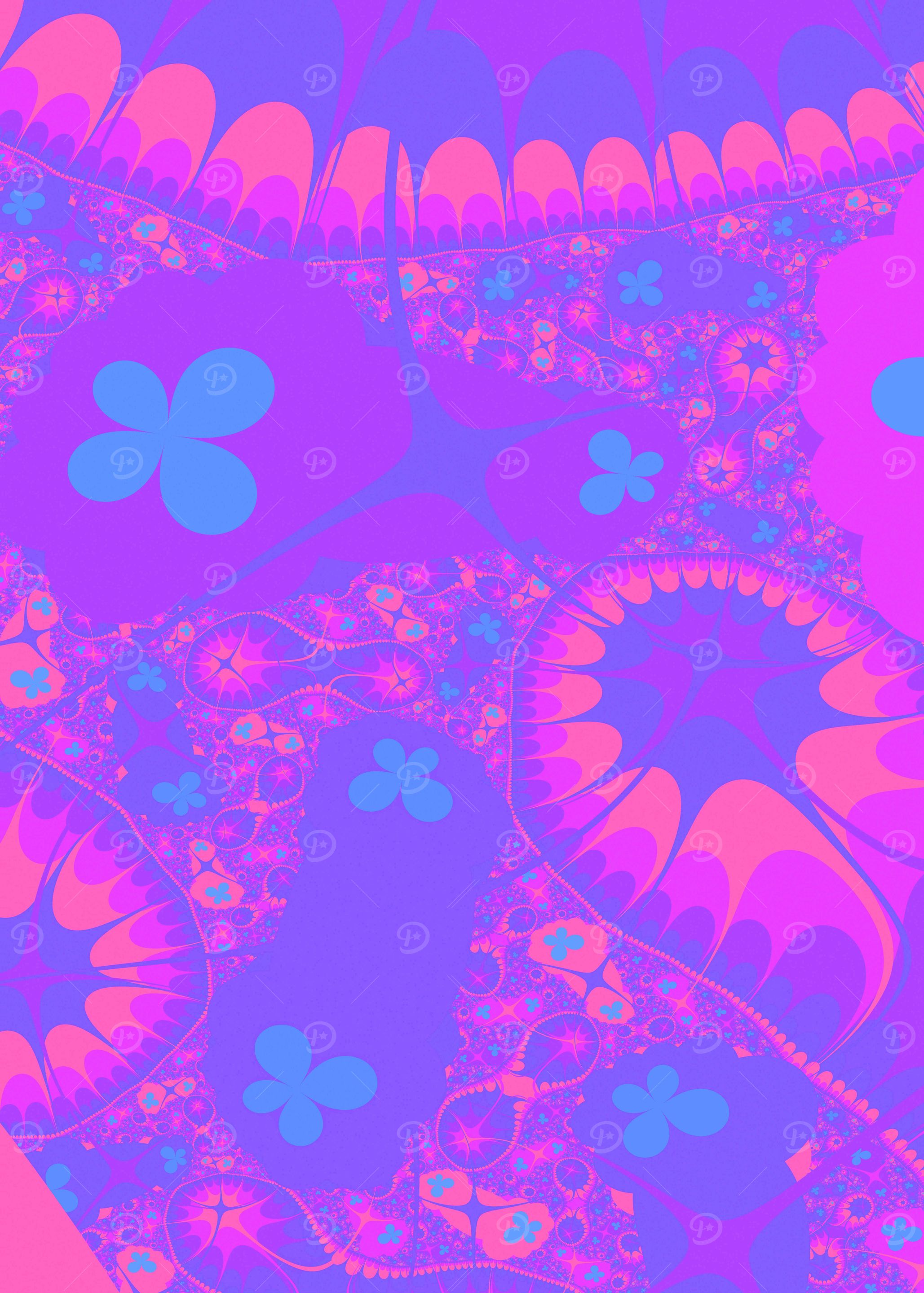 Trippy Jewel Tone Fractal