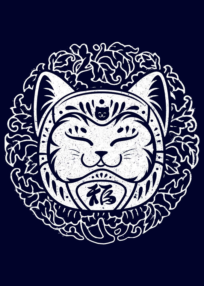 Daruma cats