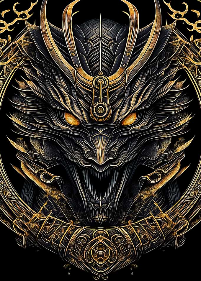 Japan Dragon Japanese art