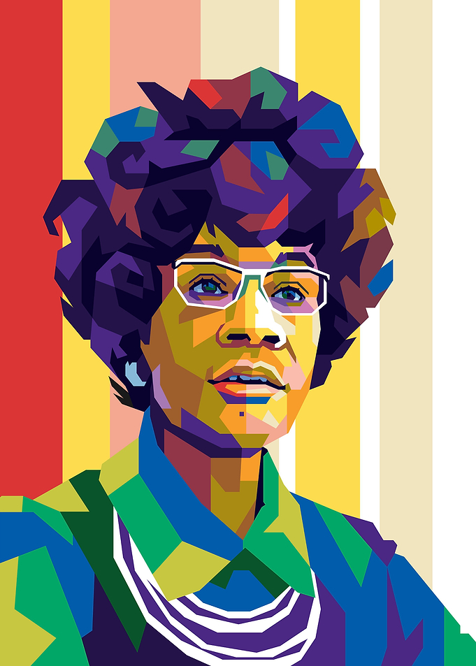 Shirley Chisholm Pop Art