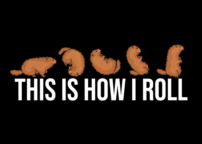 This How I Roll Groundhog