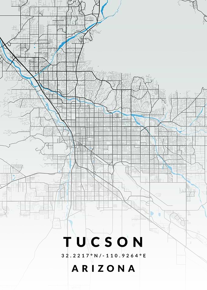 Tucson City Map