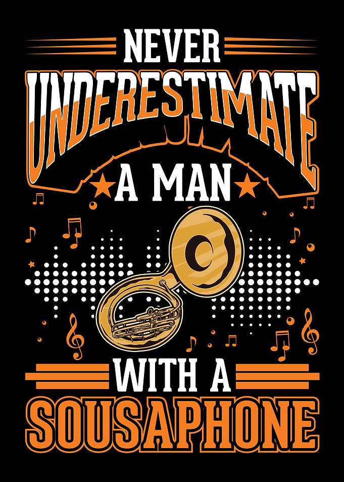 Sousaphone Man Sousaphonis