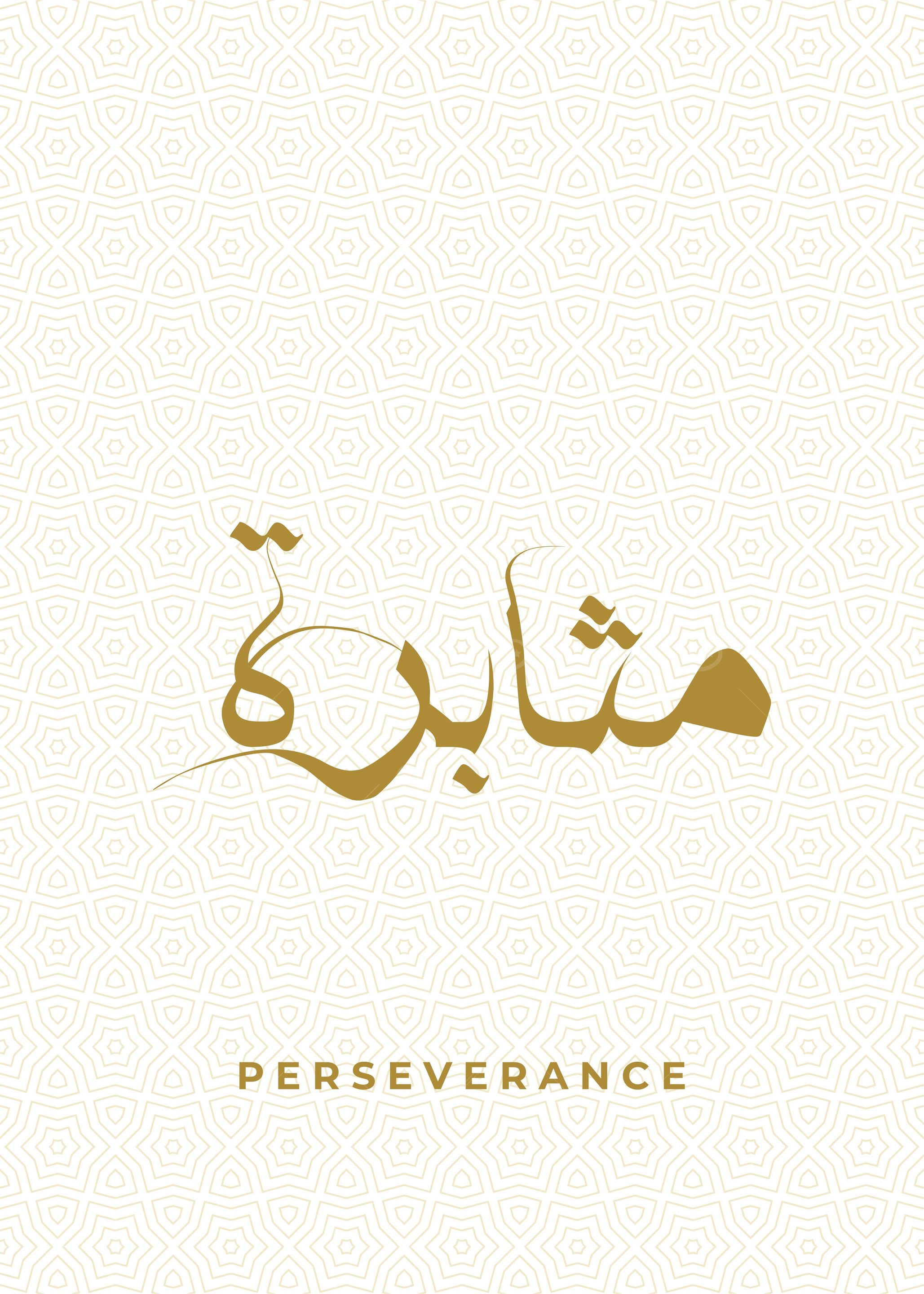 perseverance calligraphy