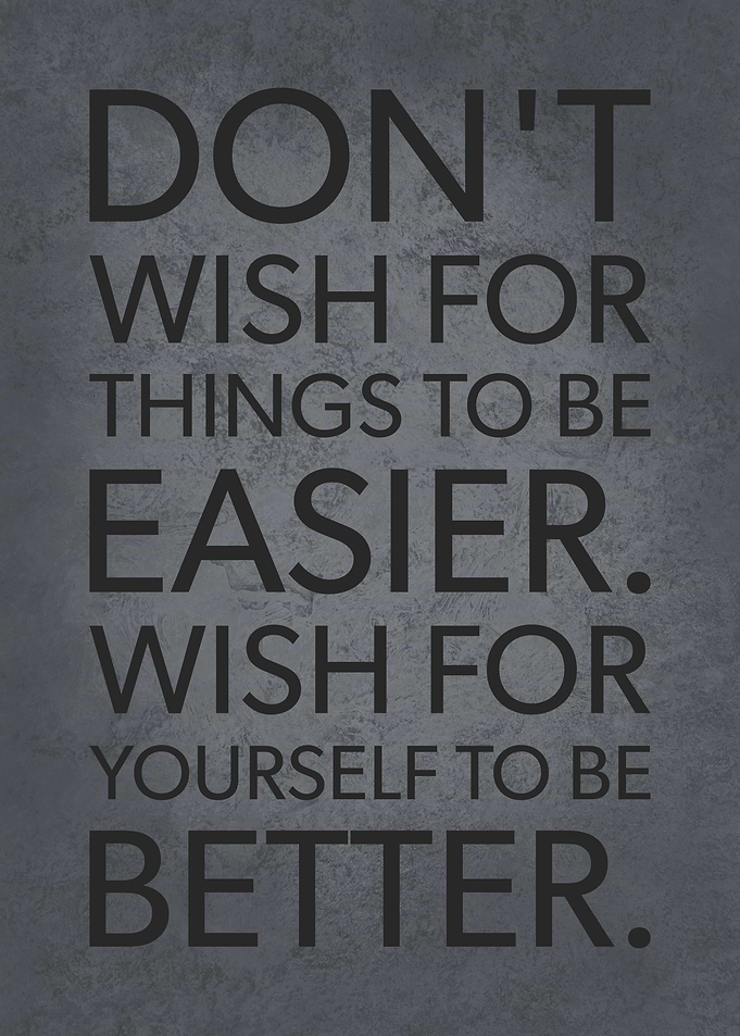 Wish Yourself To Be Better