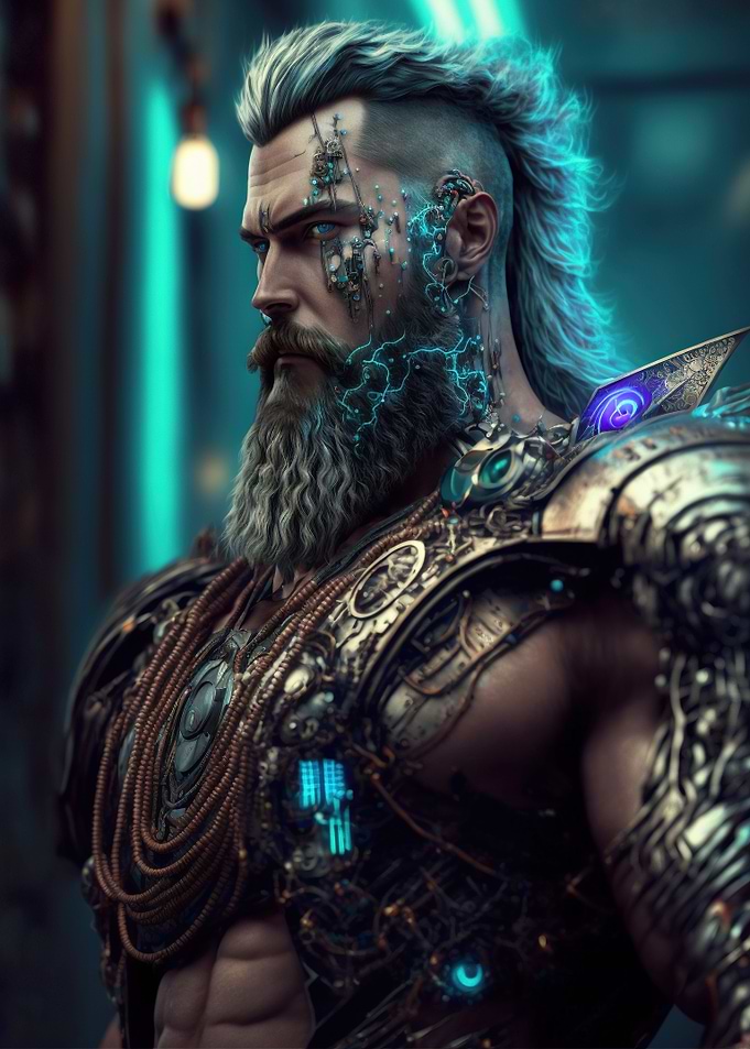 Cyberpunk Thor