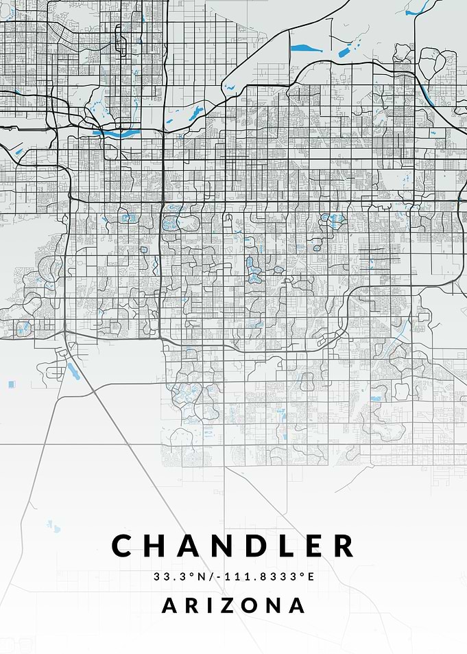 Chandler City Map