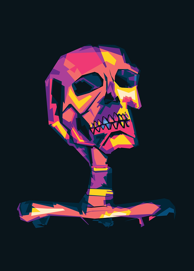 SKULL COLORFUL