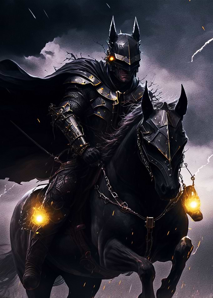 Riding Black Cloak