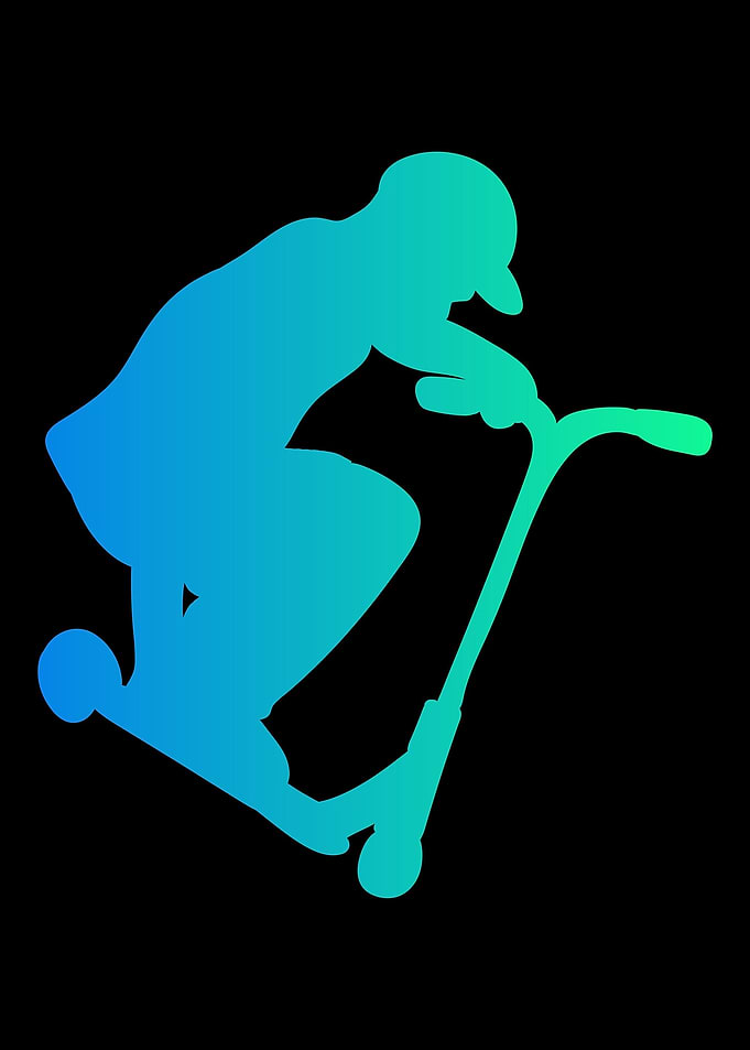 Retro Scooter