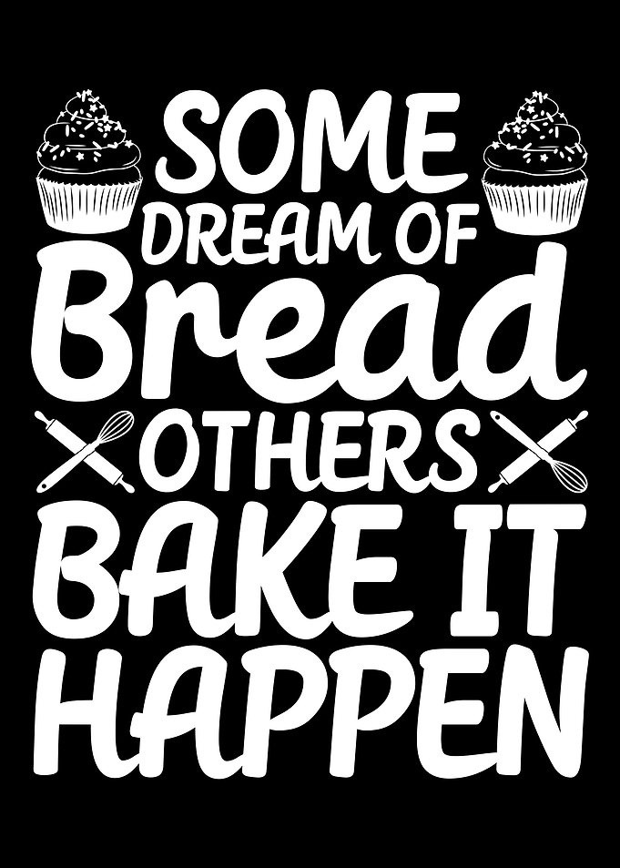 Funny Bread Baking Baker
