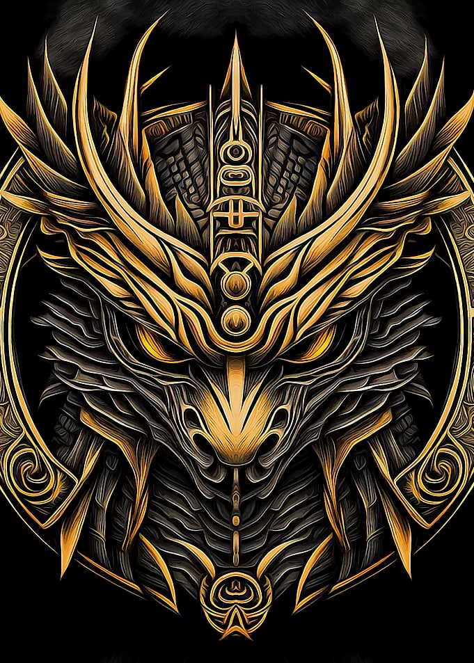 Japan Dragon Japanese art