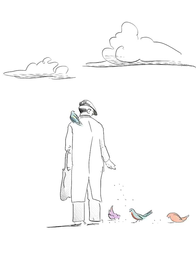 Feeding Birds 1