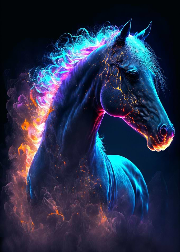 Animal Horse Galaxy