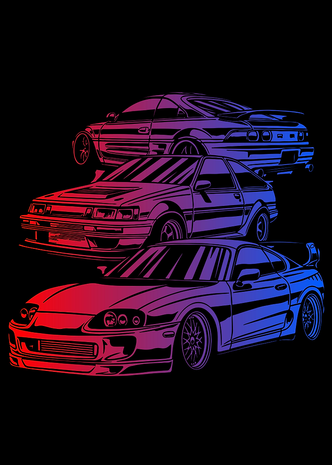 Retro Racing Car