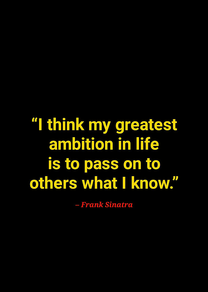 Frank Sinatra quotes