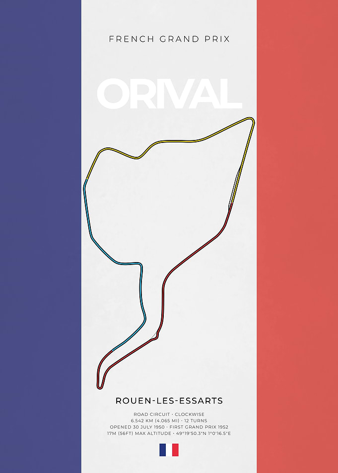 Orival F1 Circuit France