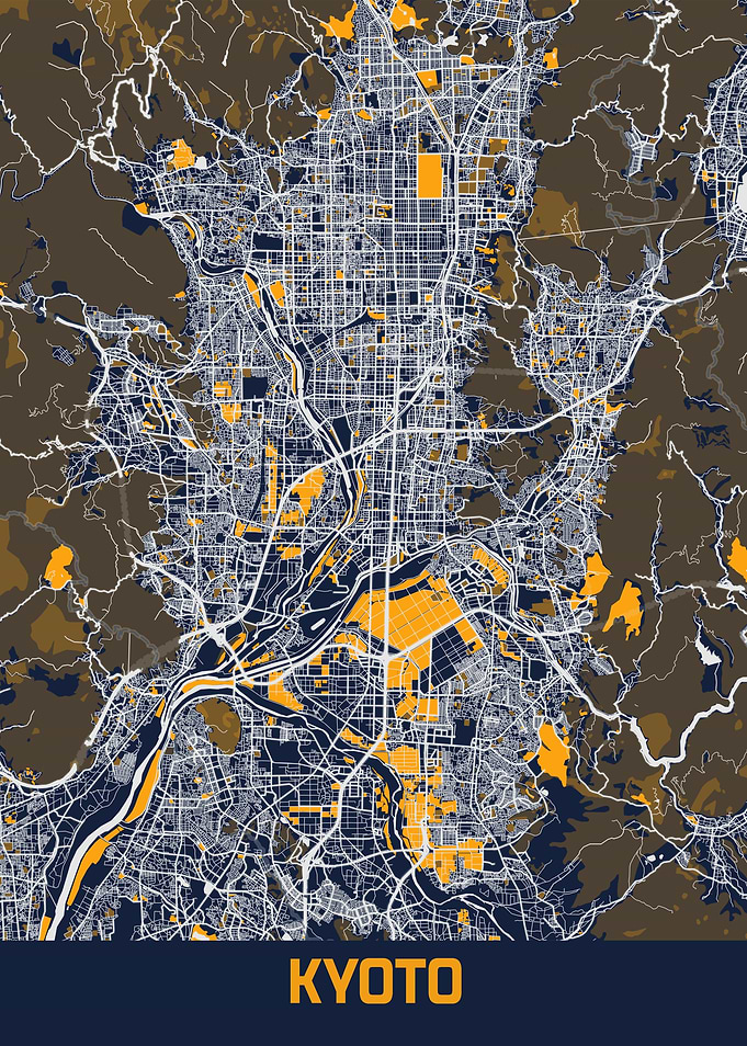 Kyoto City Map