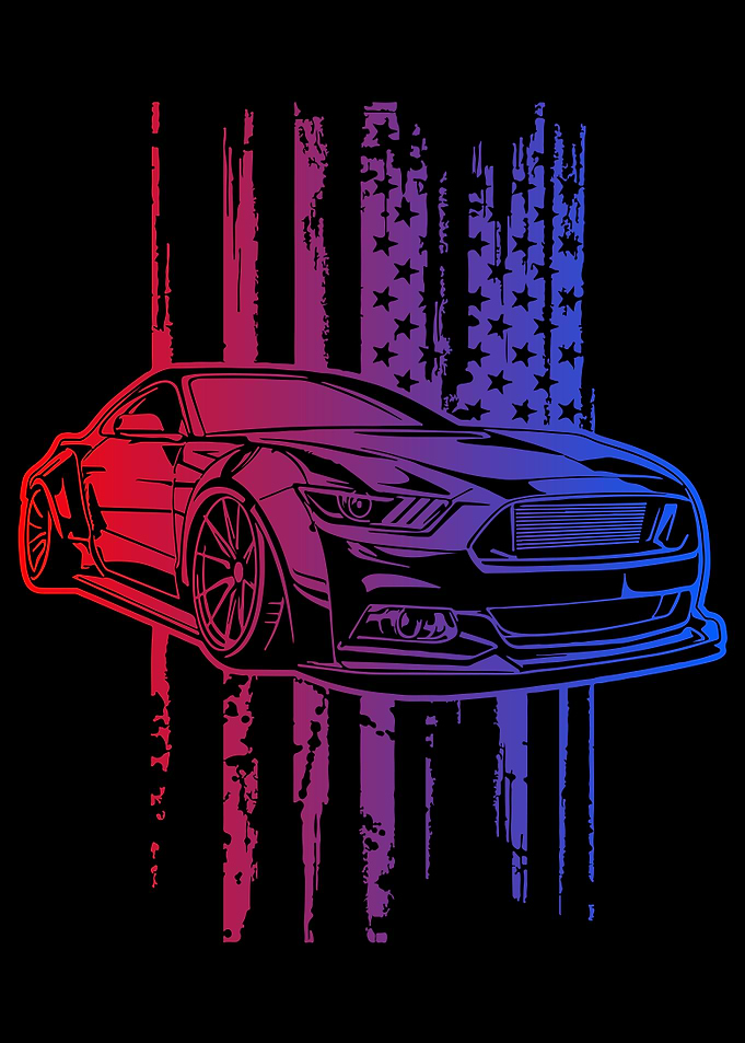 Retro Racing Car