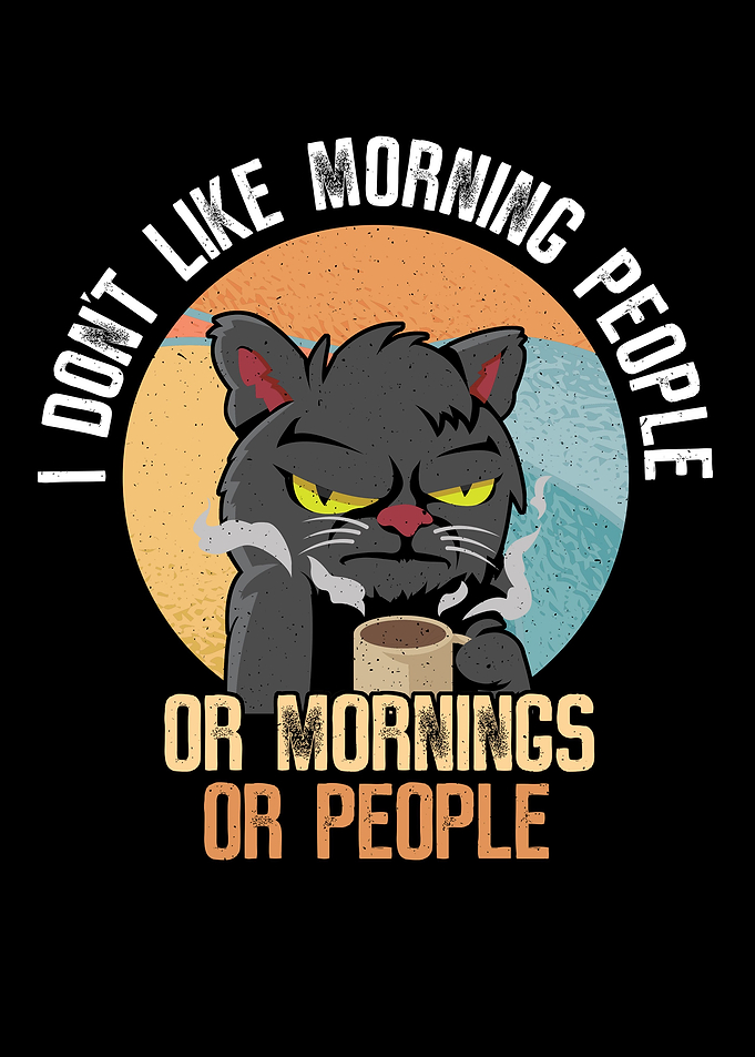 Morning grumpy cat Funny