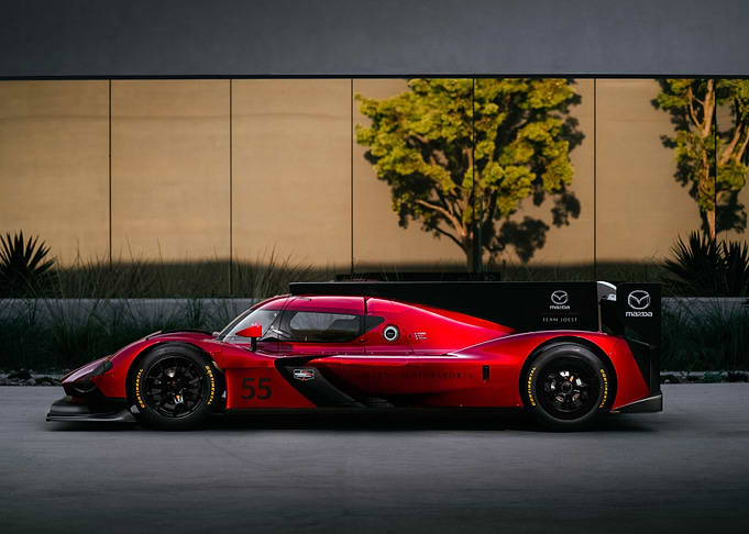 red mazda