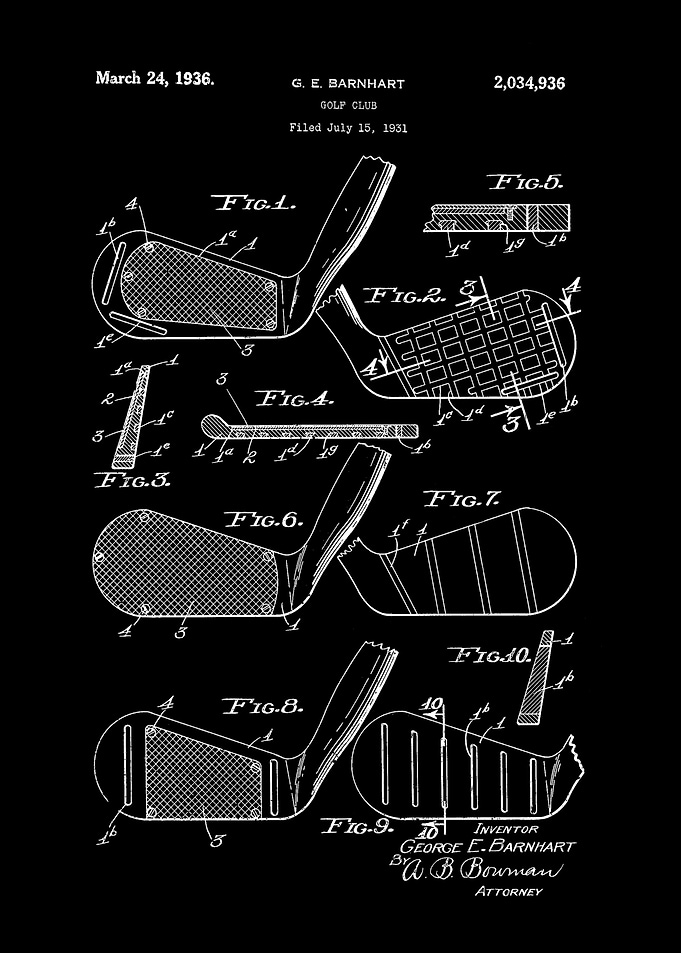 Golf Club Blueprint