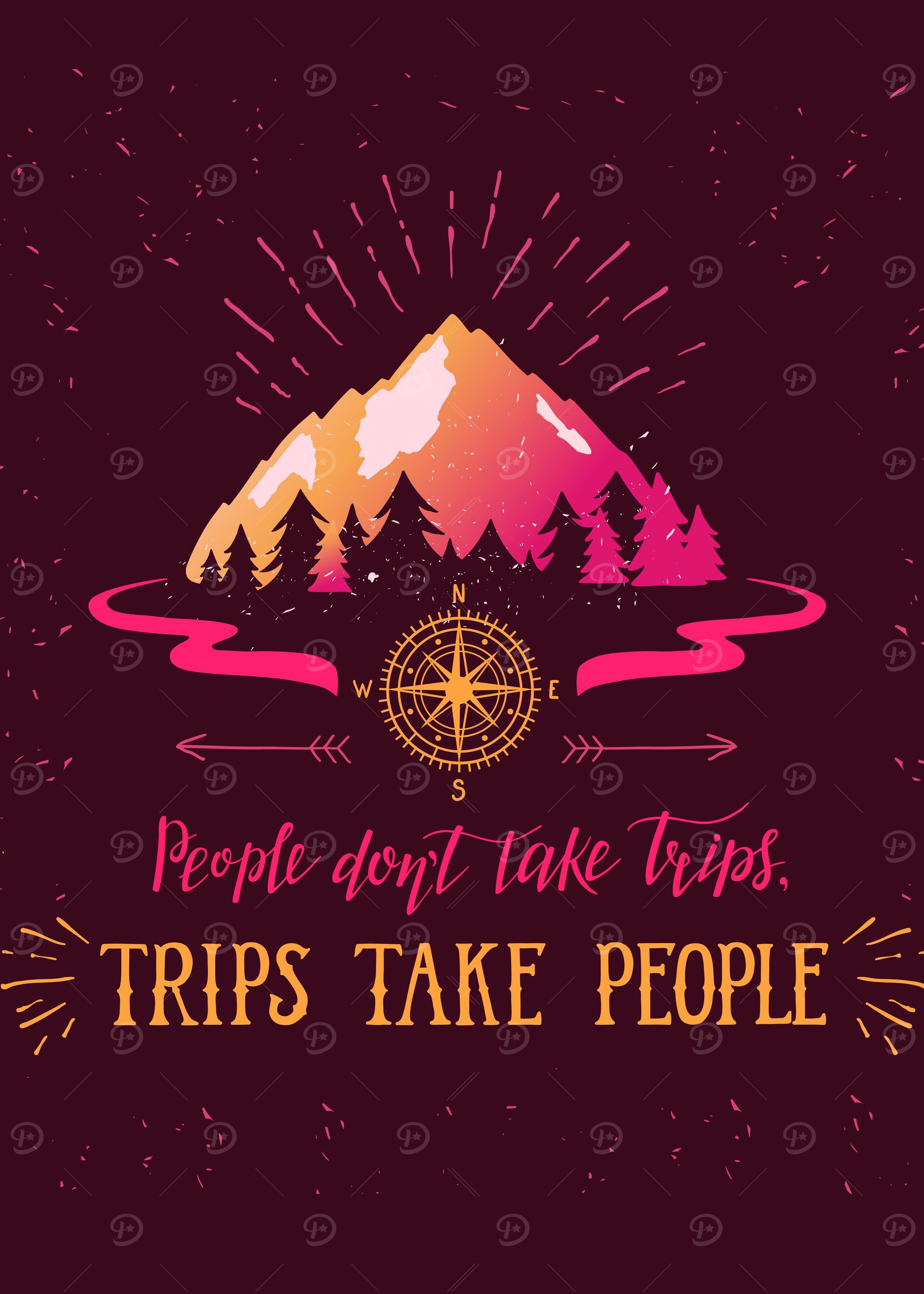 Trips take people