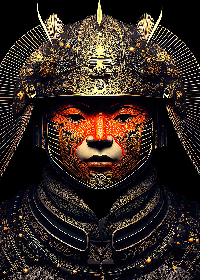 Japanese Samurai warrior 1