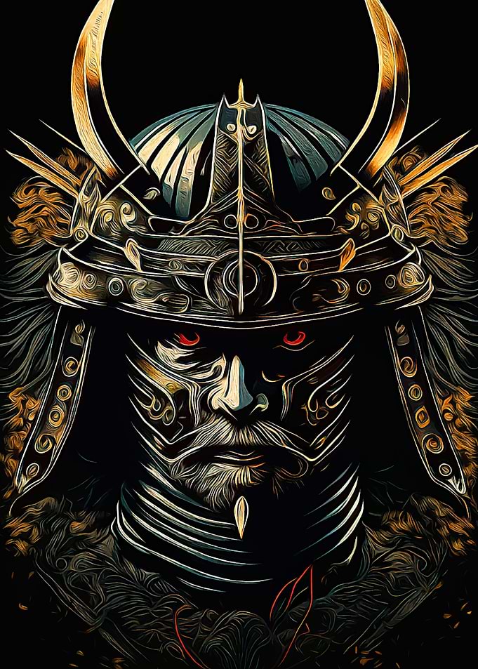 Japanese Samurai warrior 4