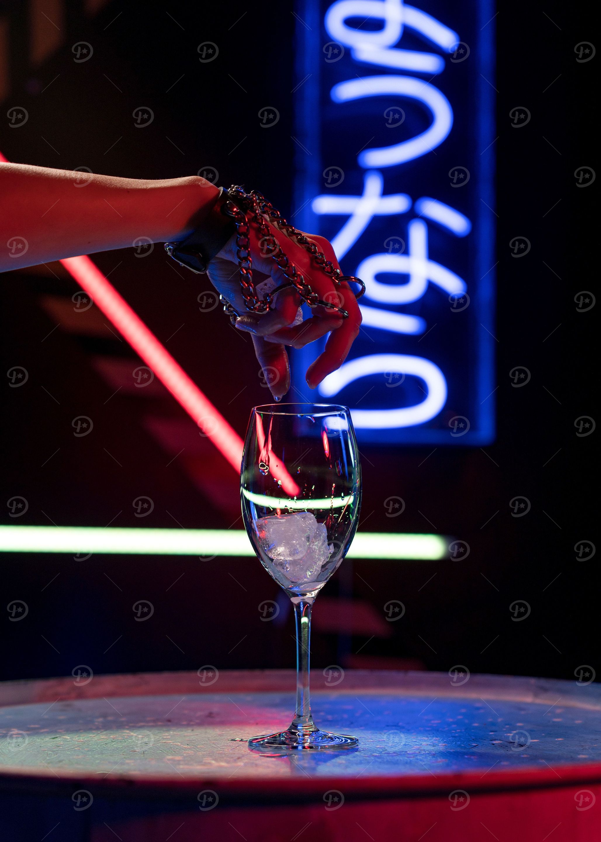 Cyberpunk glass