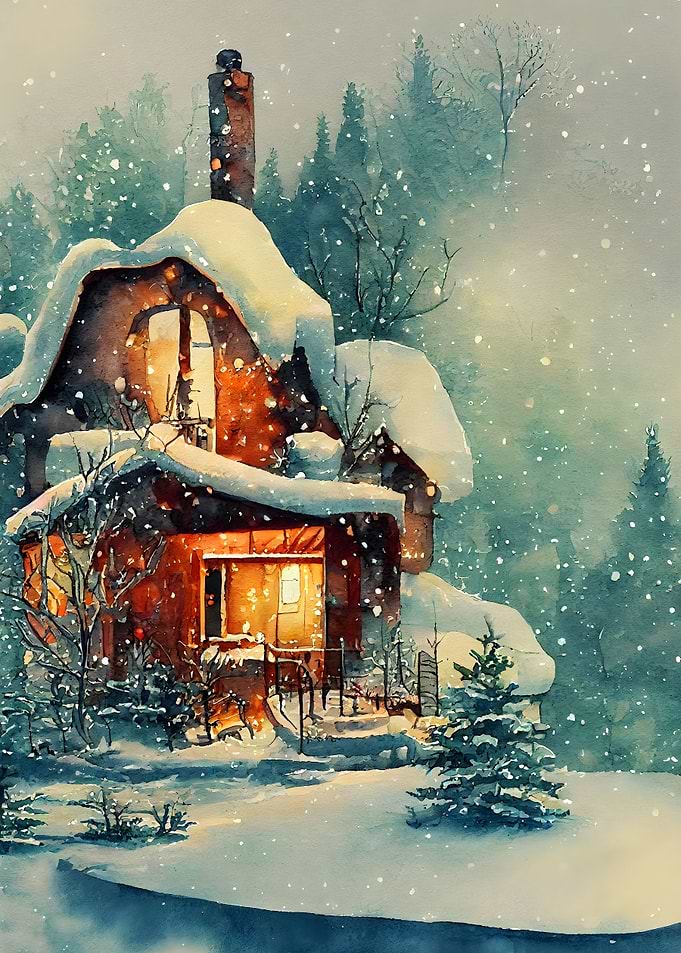 Watercolor Winter