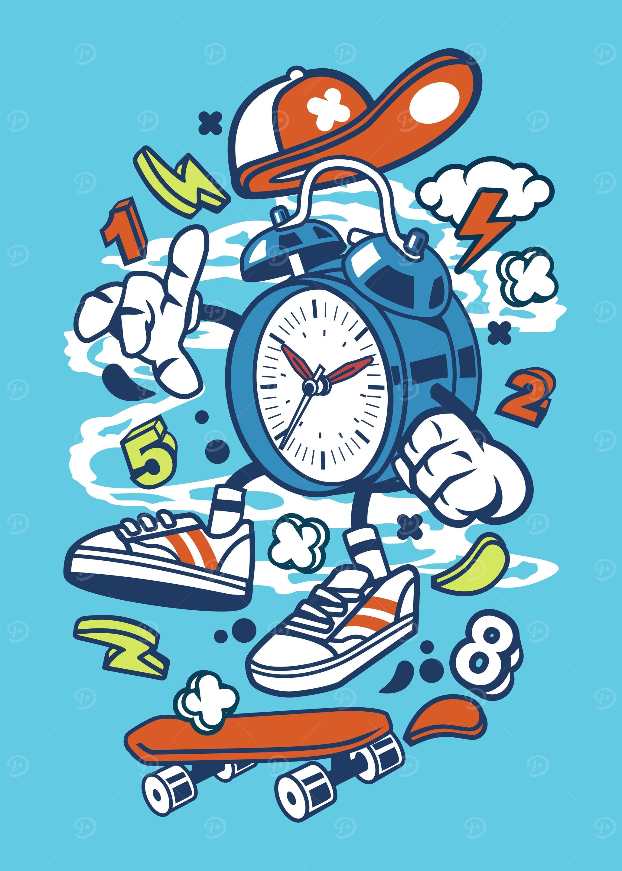 Cartoon Illustration 69