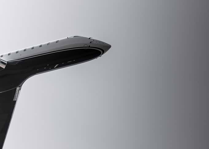 Private Jet nose